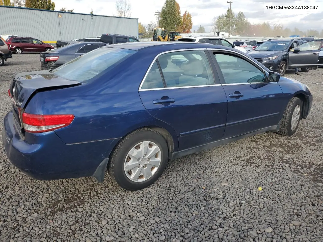 1HGCM563X4A138047 2004 Honda Accord Lx