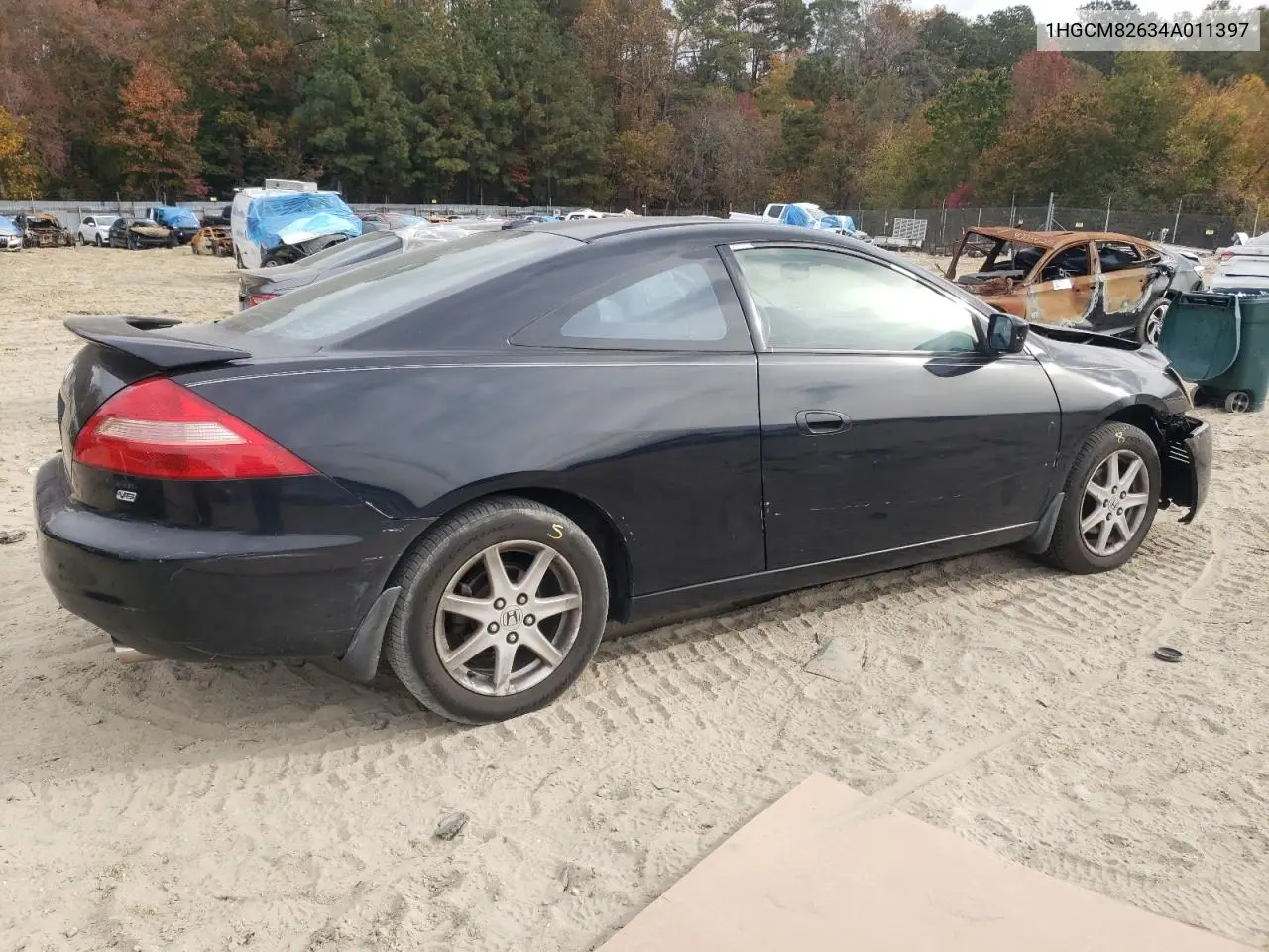 1HGCM82634A011397 2004 Honda Accord Ex