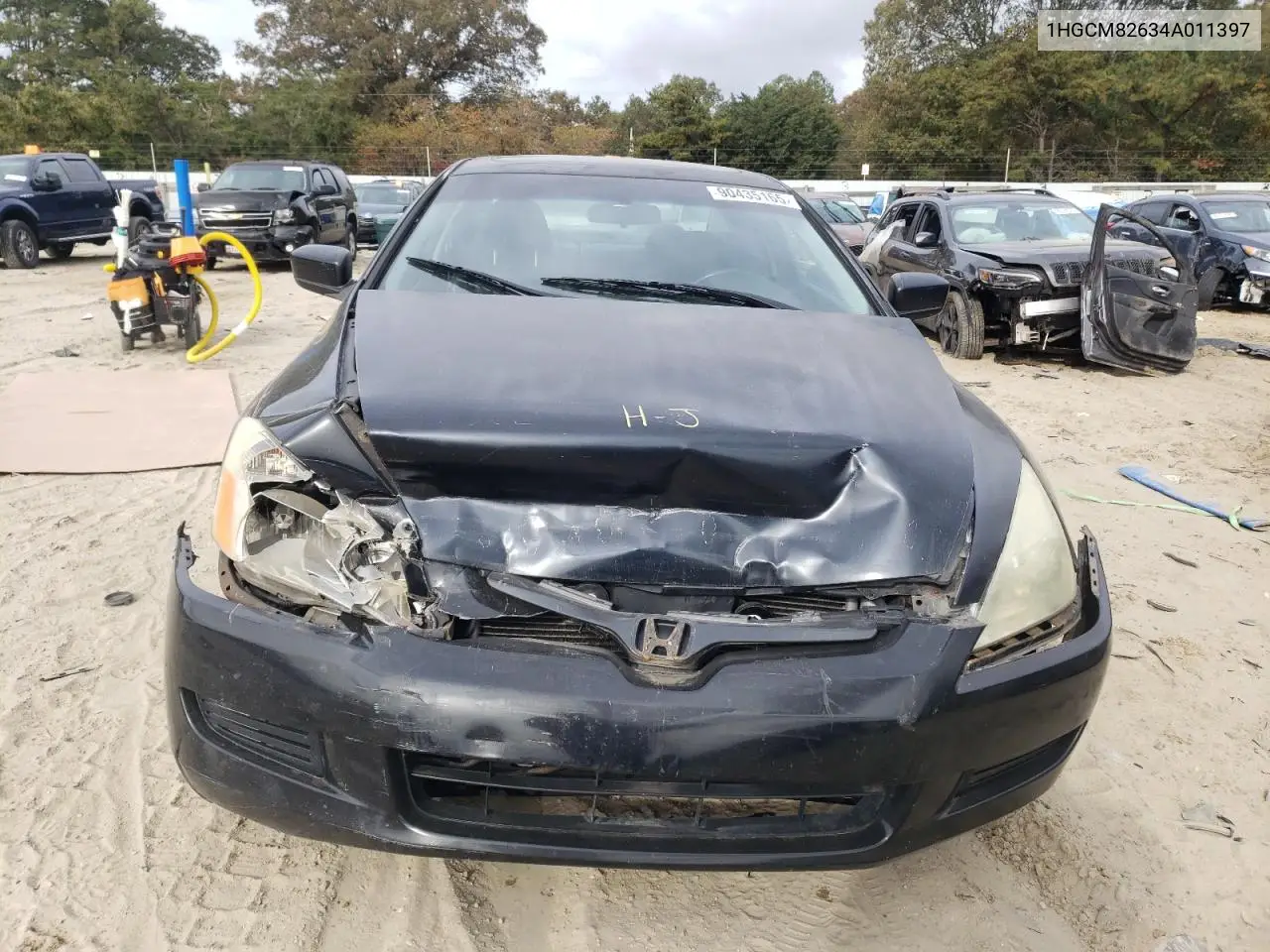 1HGCM82634A011397 2004 Honda Accord Ex