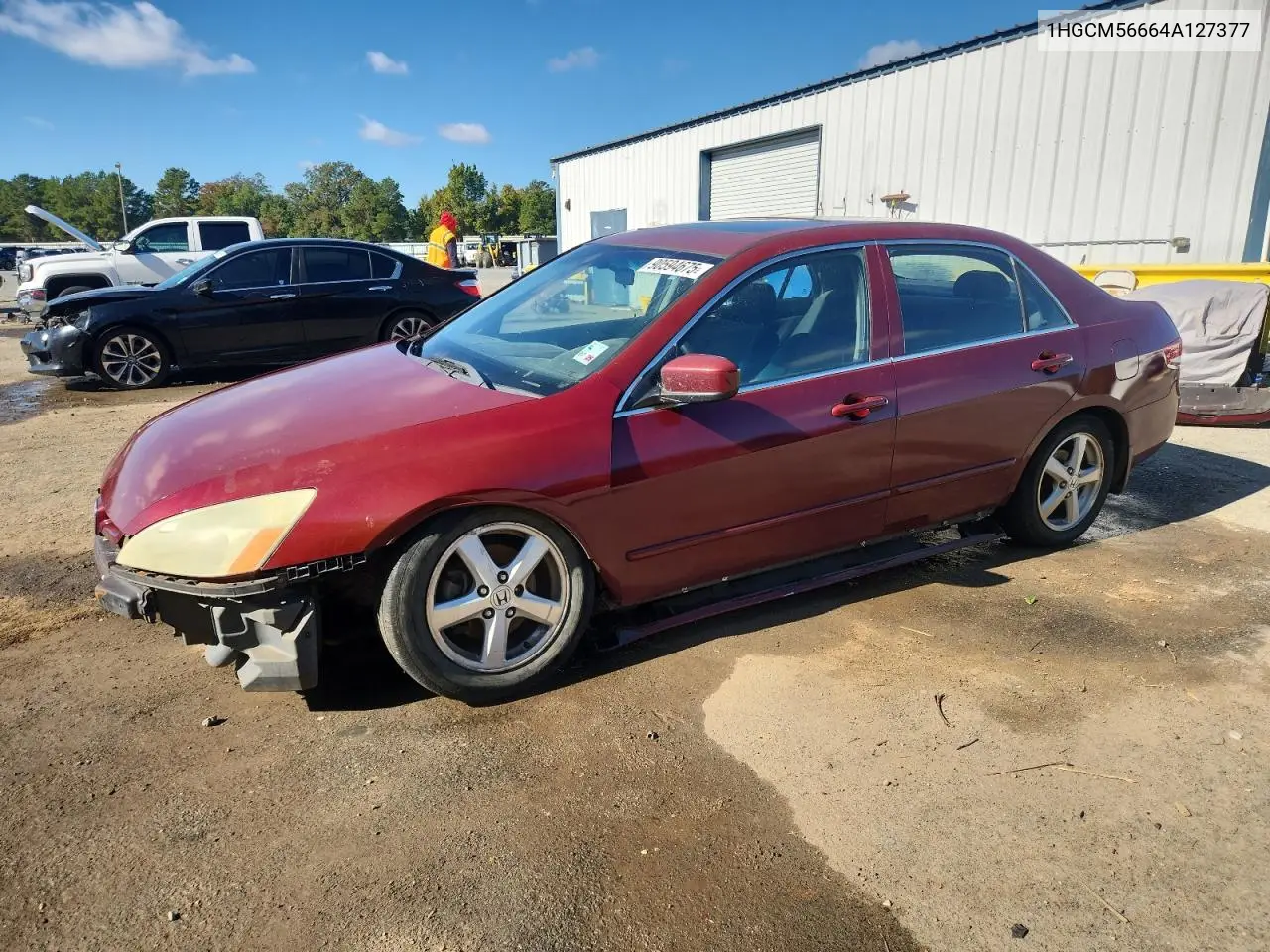 1HGCM56664A127377 2004 Honda Accord Ex