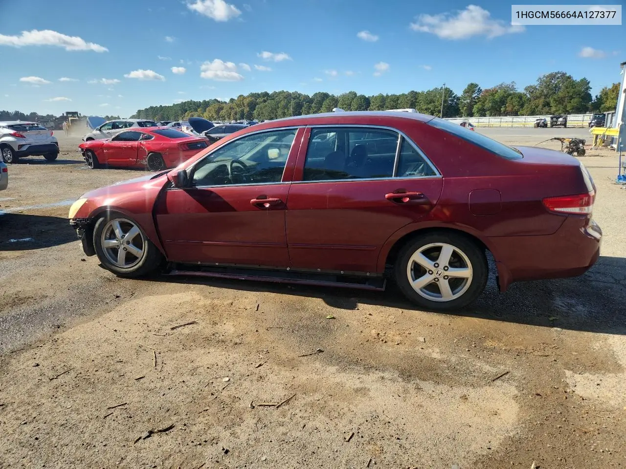 1HGCM56664A127377 2004 Honda Accord Ex