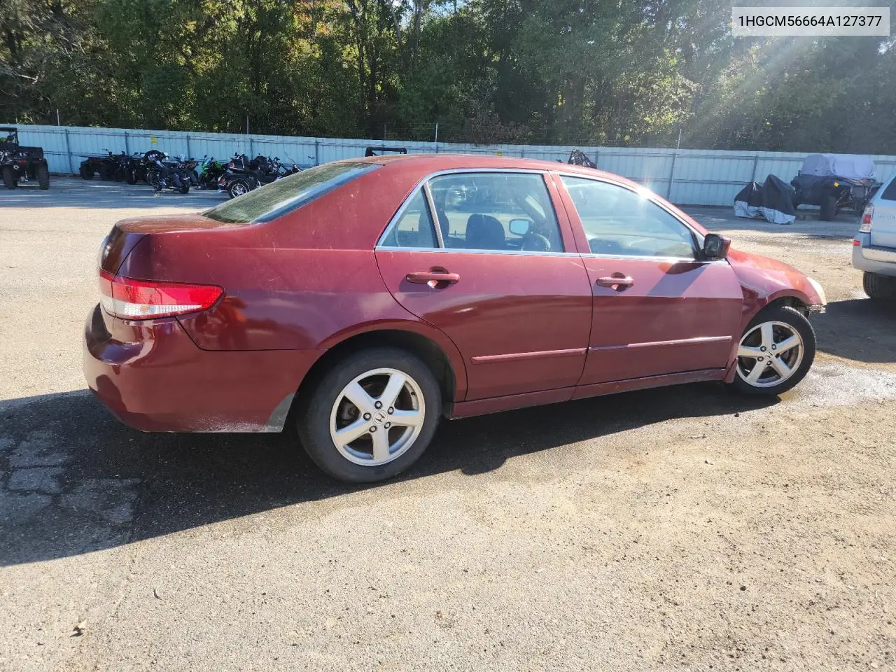 1HGCM56664A127377 2004 Honda Accord Ex