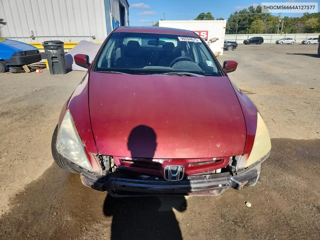1HGCM56664A127377 2004 Honda Accord Ex