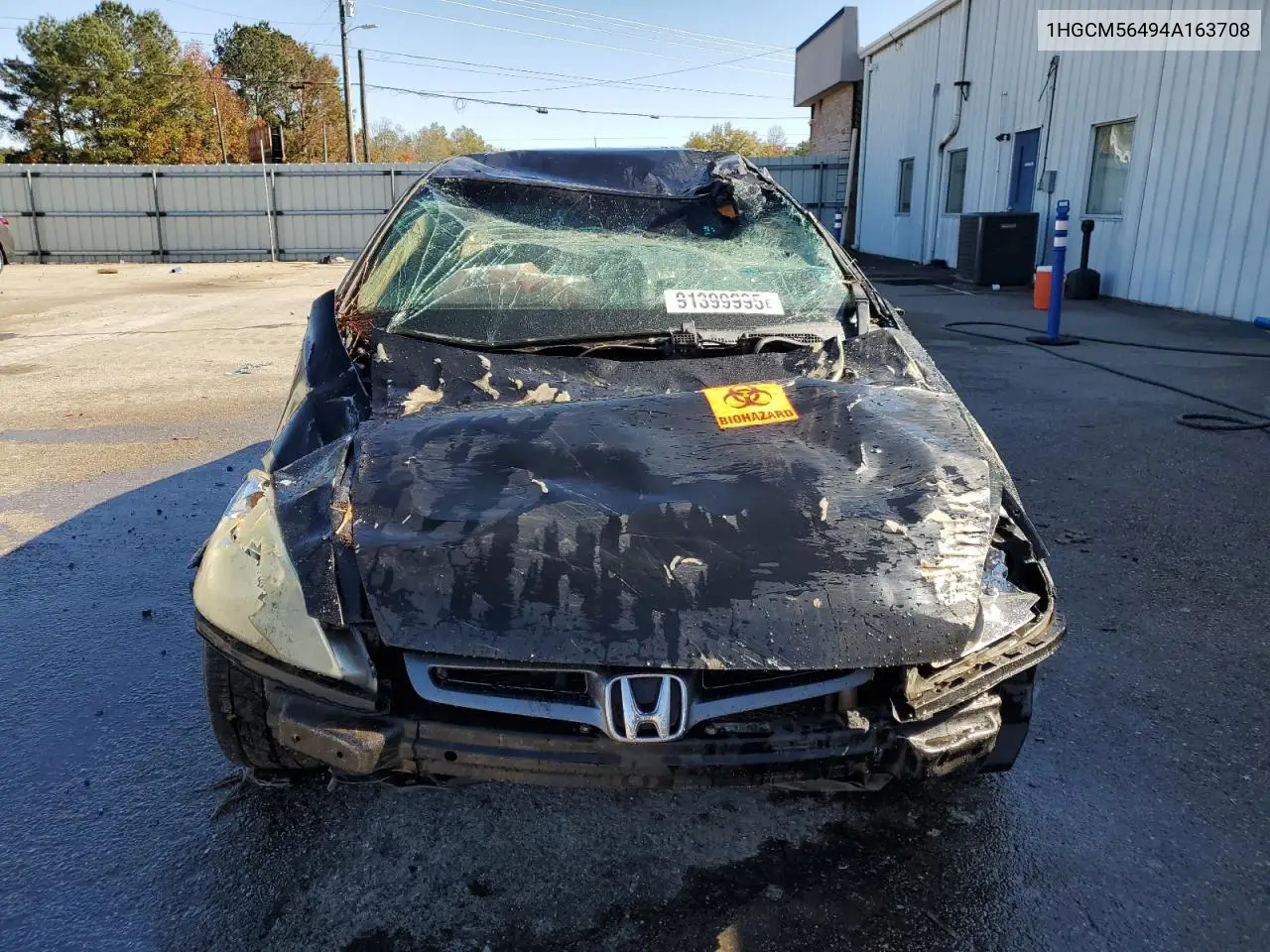 1HGCM56494A163708 2004 Honda Accord Lx