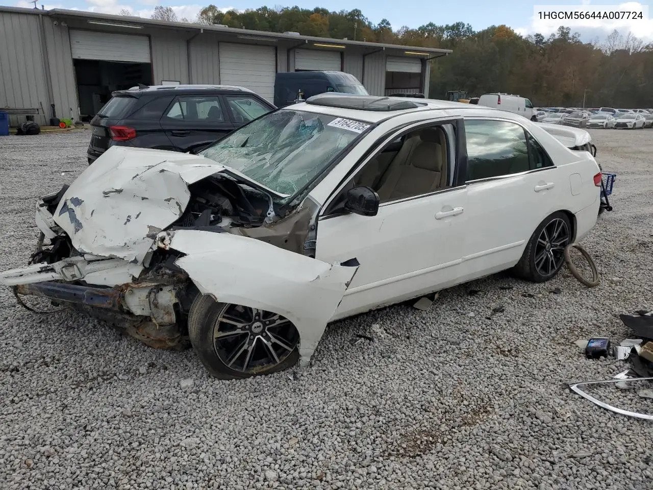 1HGCM56644A007724 2004 Honda Accord Ex