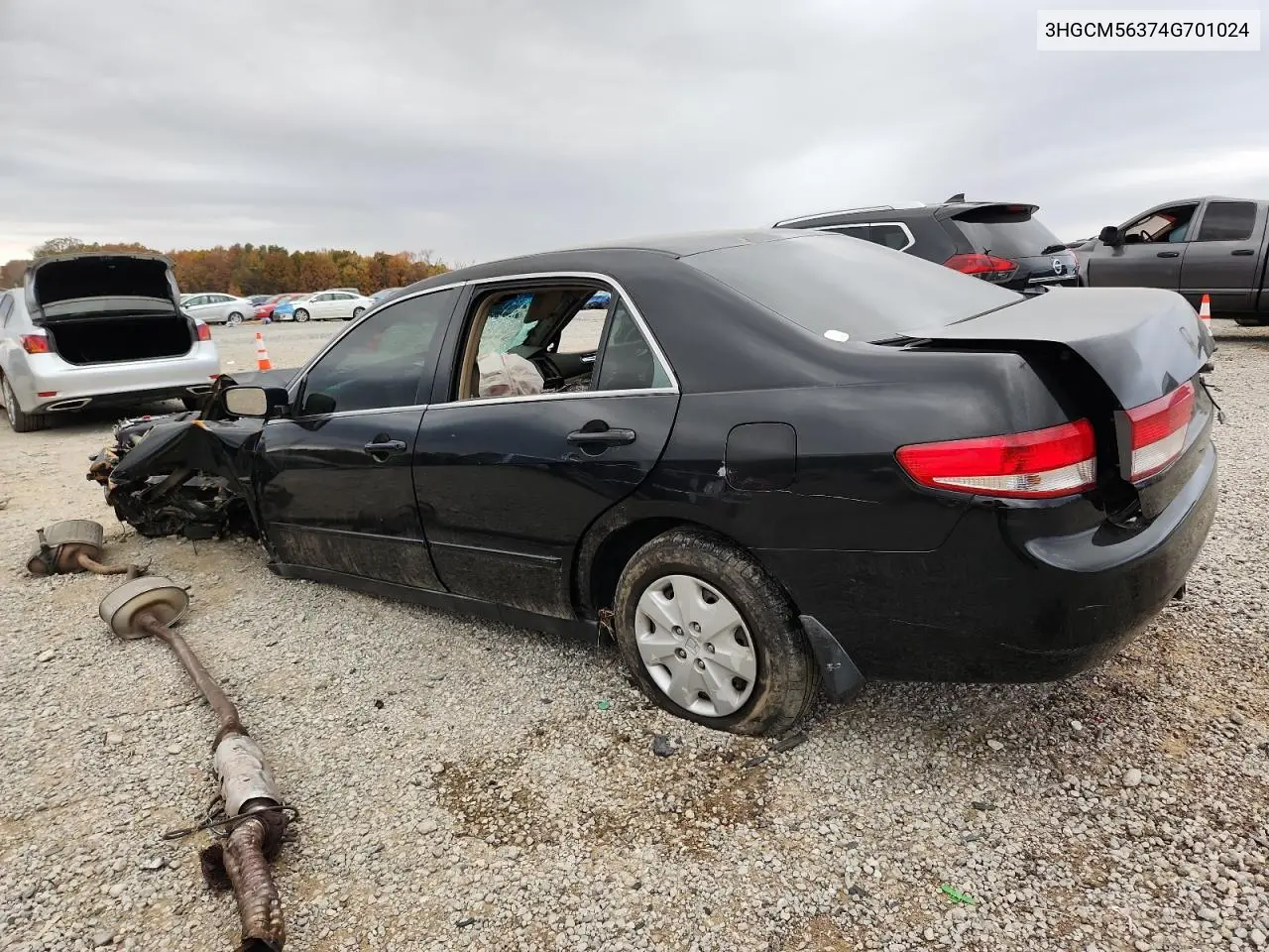 3HGCM56374G701024 2004 Honda Accord Lx