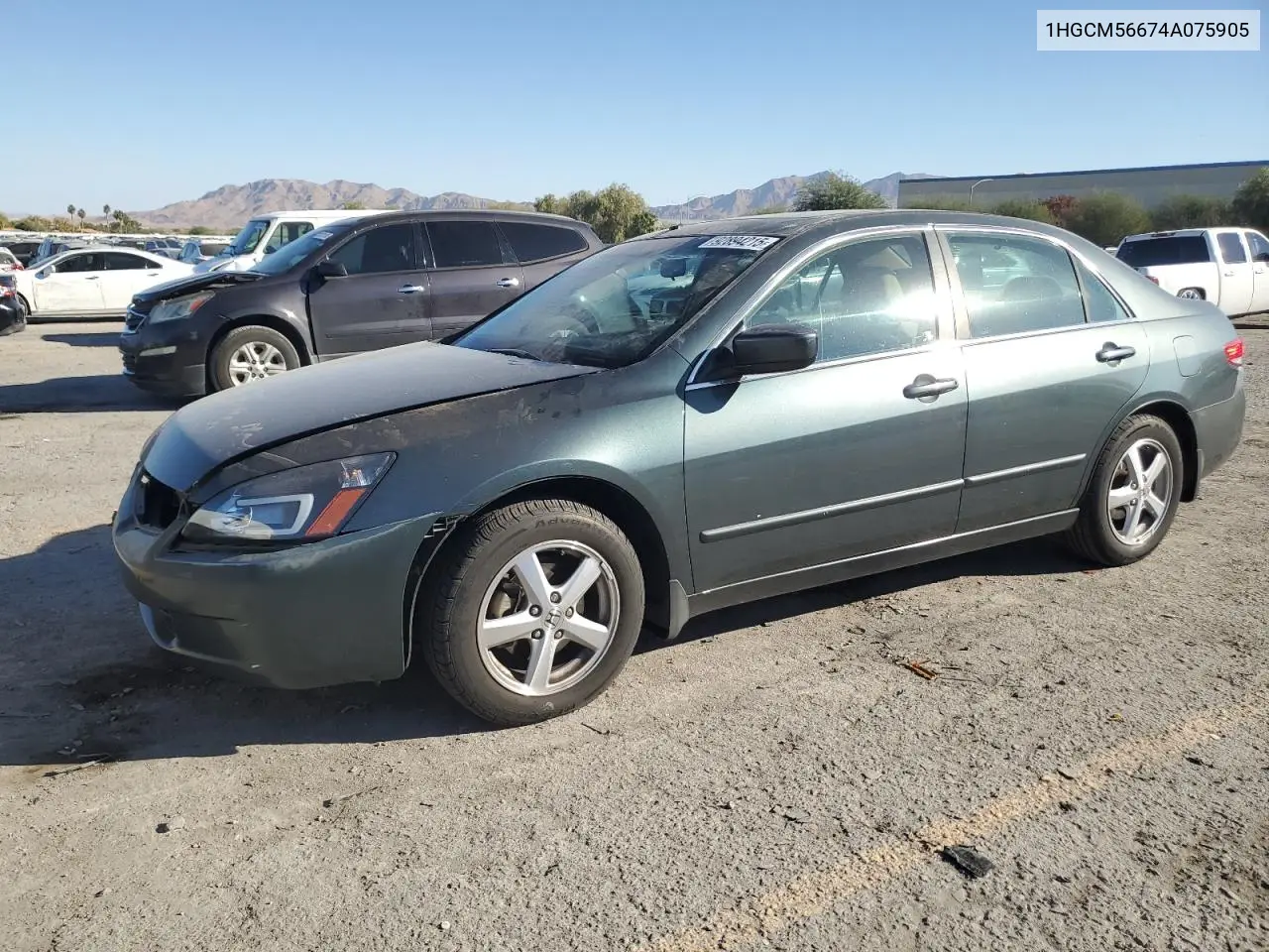1HGCM56674A075905 2004 Honda Accord Ex