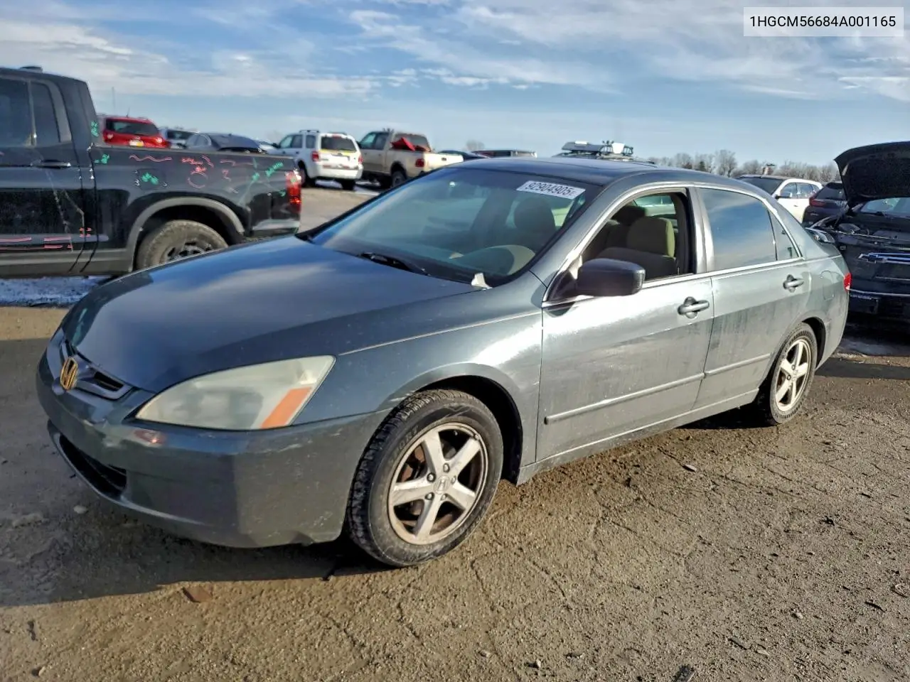 1HGCM56684A001165 2004 Honda Accord Ex