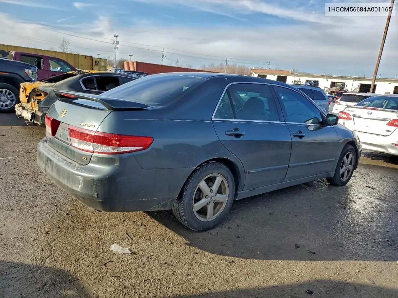 1HGCM56684A001165 2004 Honda Accord Ex