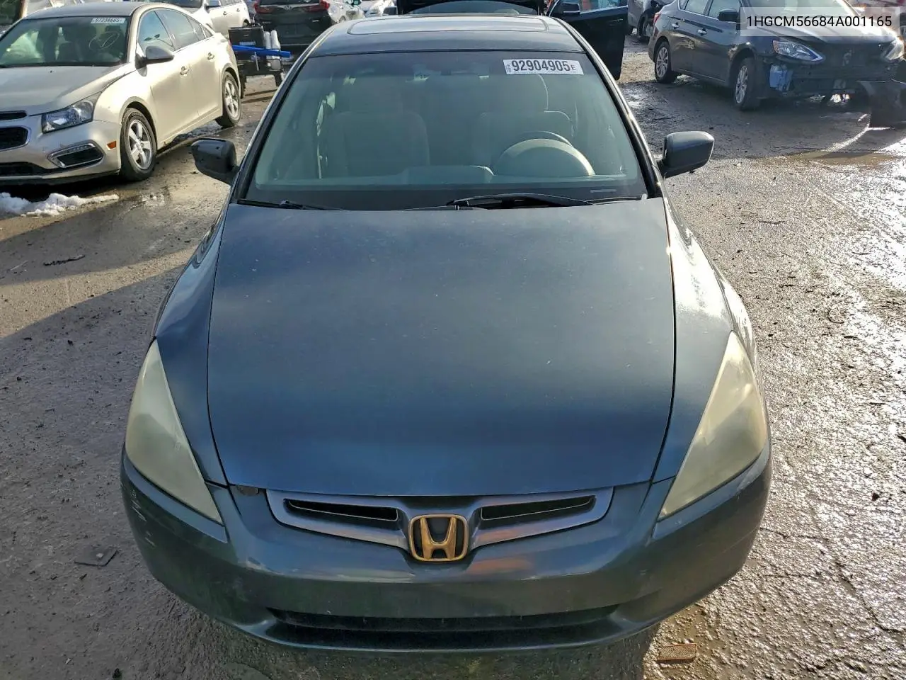 1HGCM56684A001165 2004 Honda Accord Ex