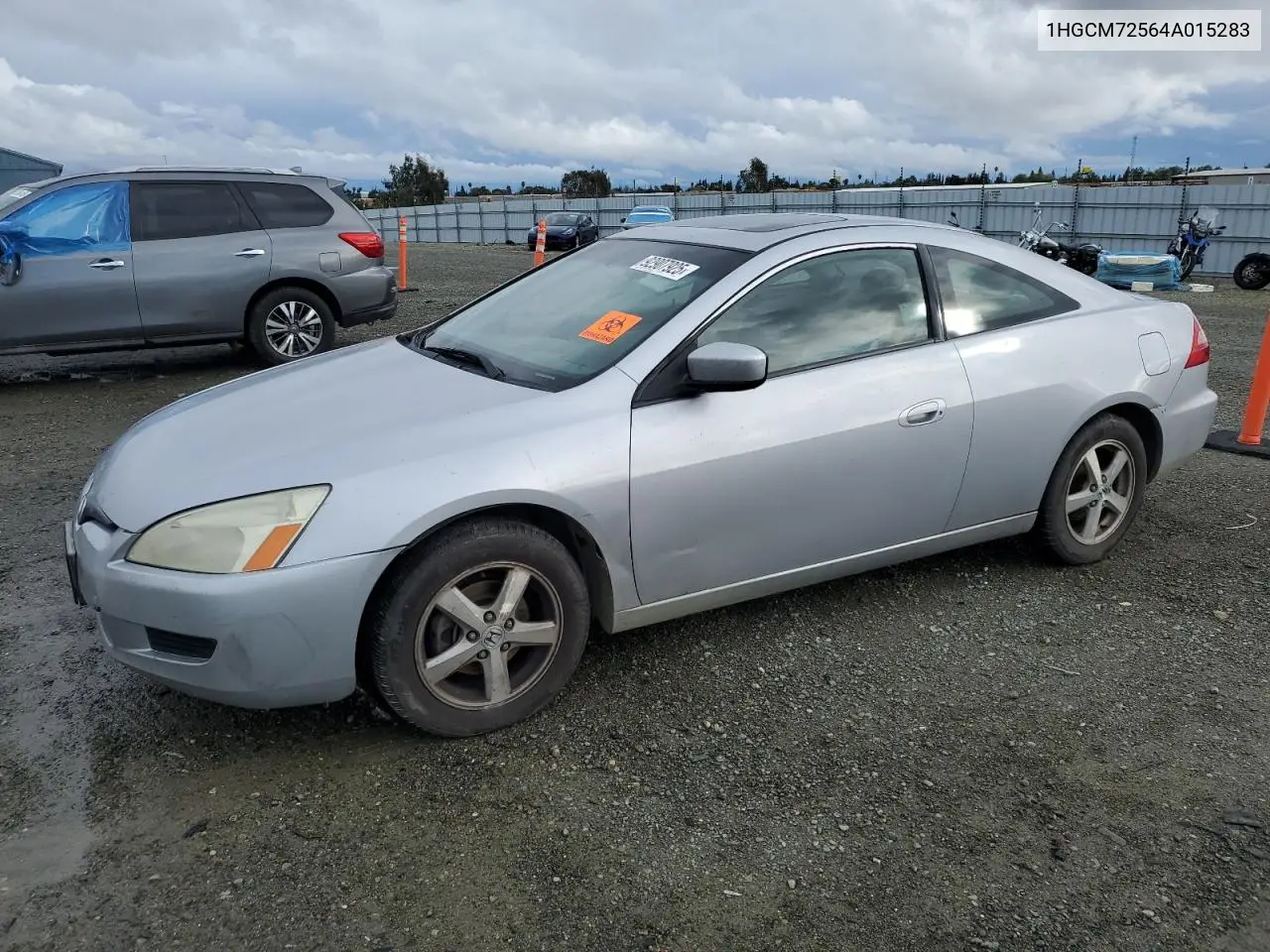 1HGCM72564A015283 2004 Honda Accord Ex