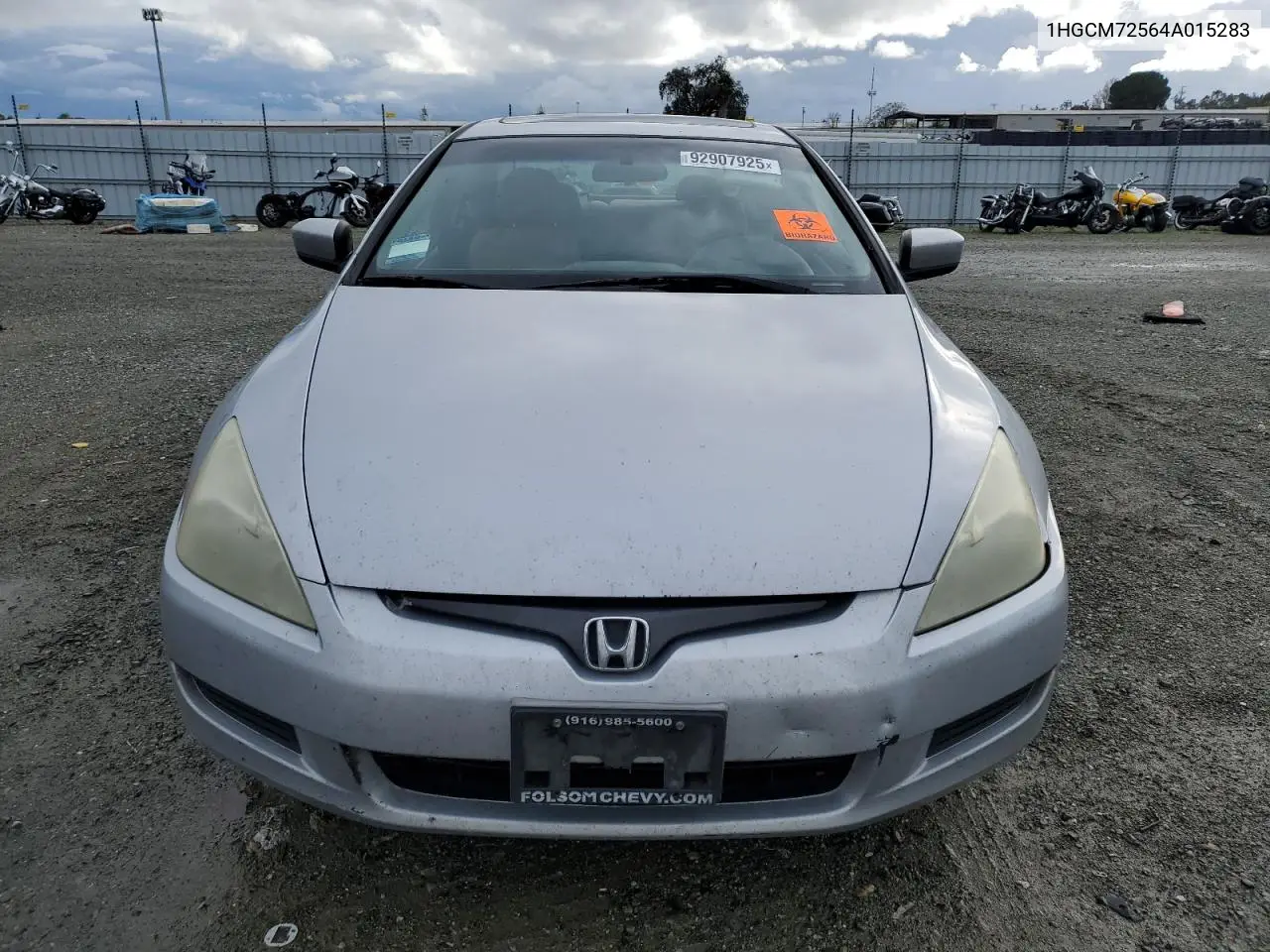 1HGCM72564A015283 2004 Honda Accord Ex