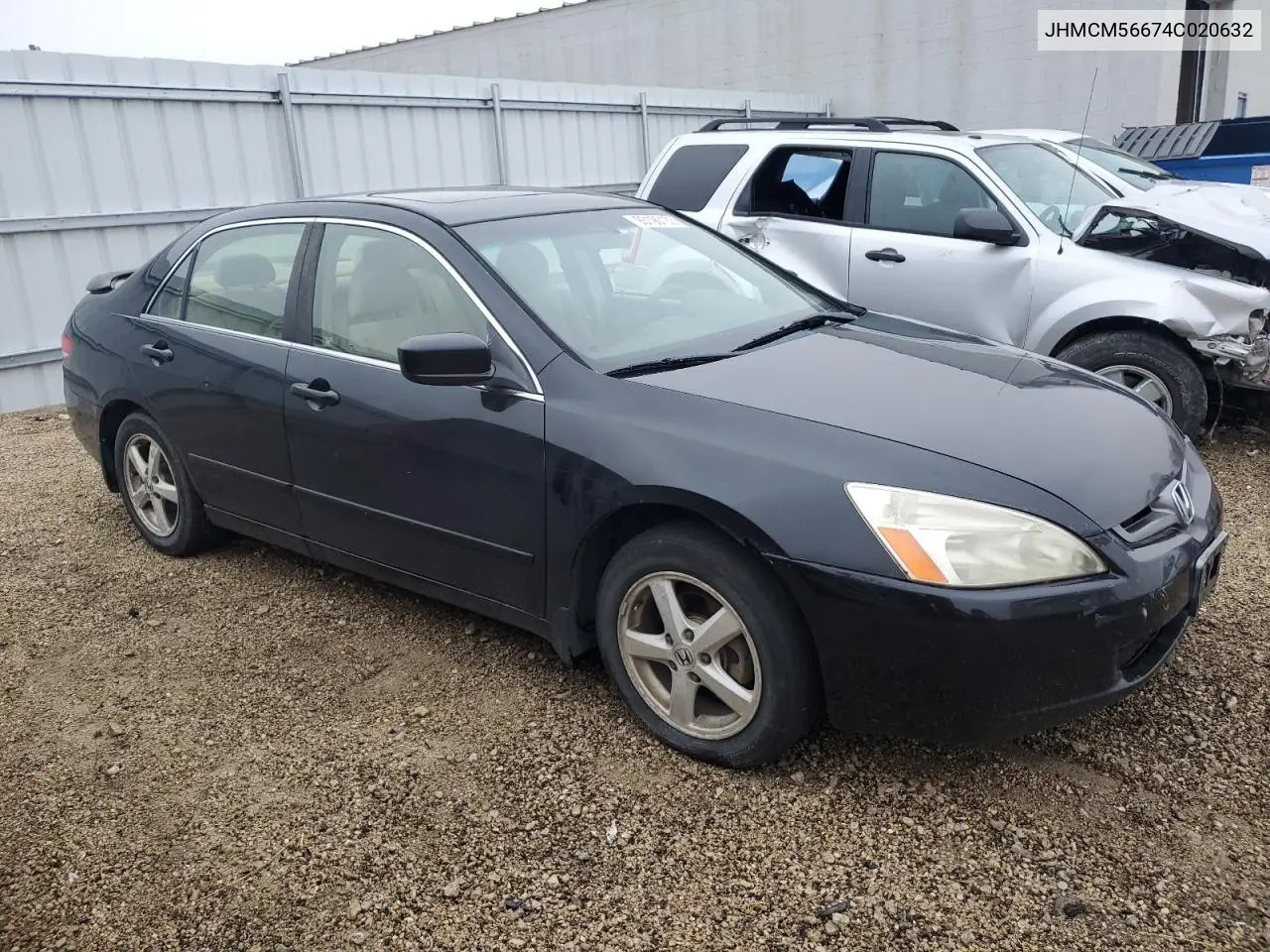 JHMCM56674C020632 2004 Honda Accord Ex