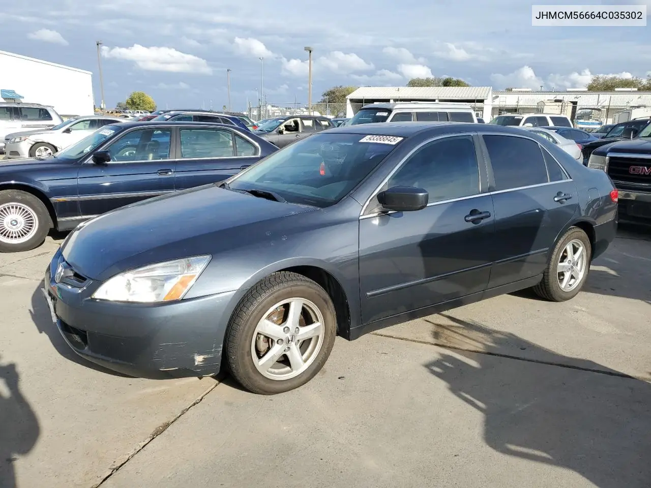 JHMCM56664C035302 2004 Honda Accord Ex