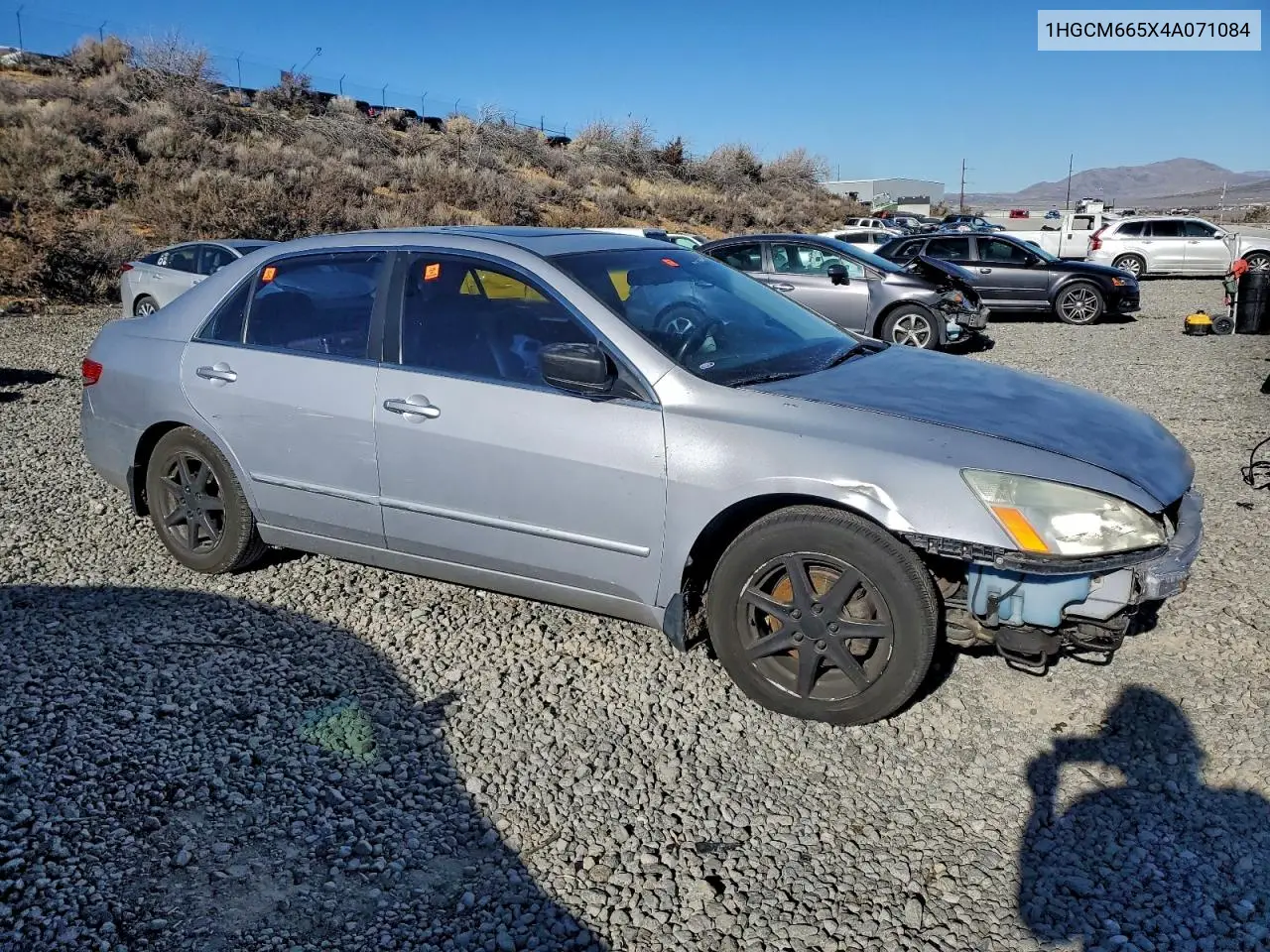 1HGCM665X4A071084 2004 Honda Accord Ex