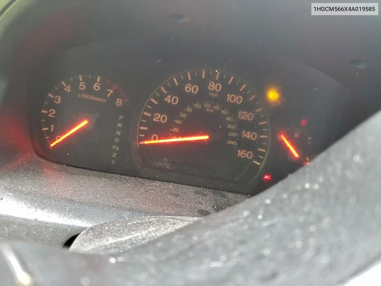 1HGCM566X4A019585 2004 Honda Accord Ex