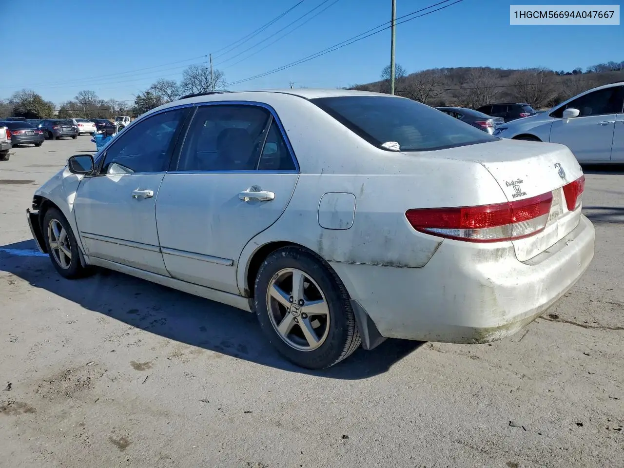 1HGCM56694A047667 2004 Honda Accord Ex