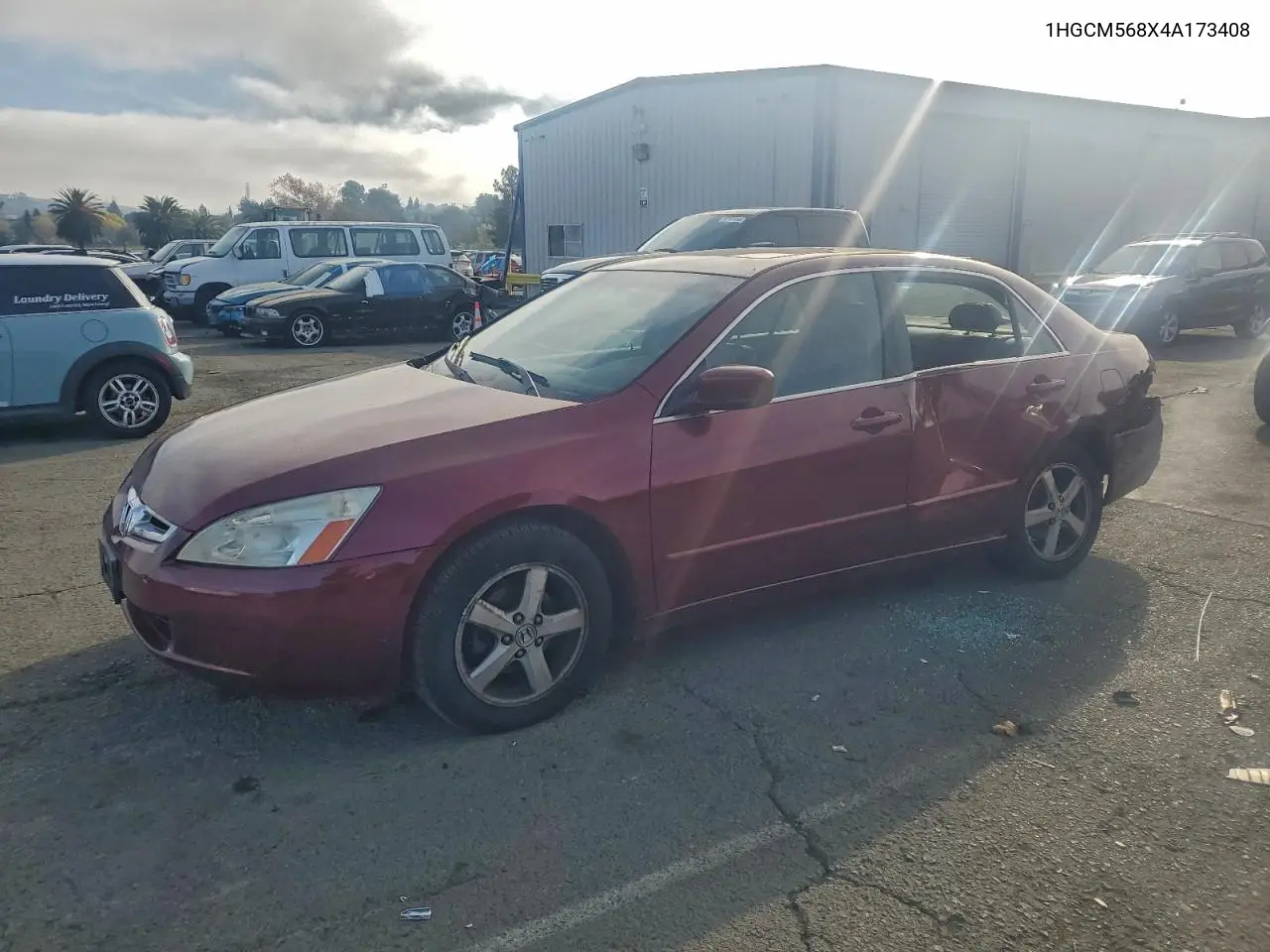 1HGCM568X4A173408 2004 Honda Accord Ex