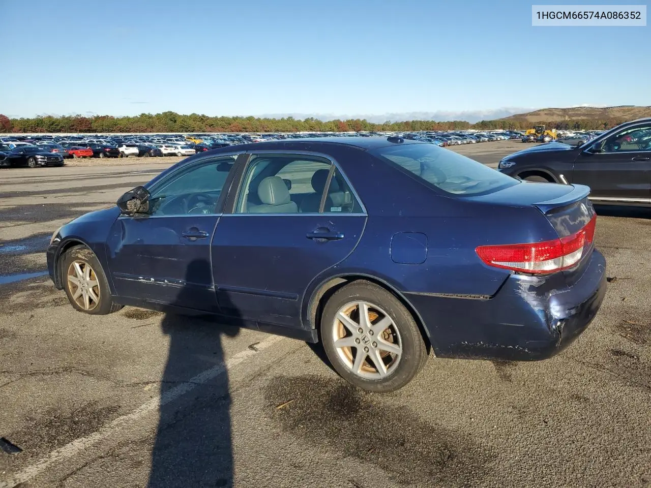 1HGCM66574A086352 2004 Honda Accord Ex