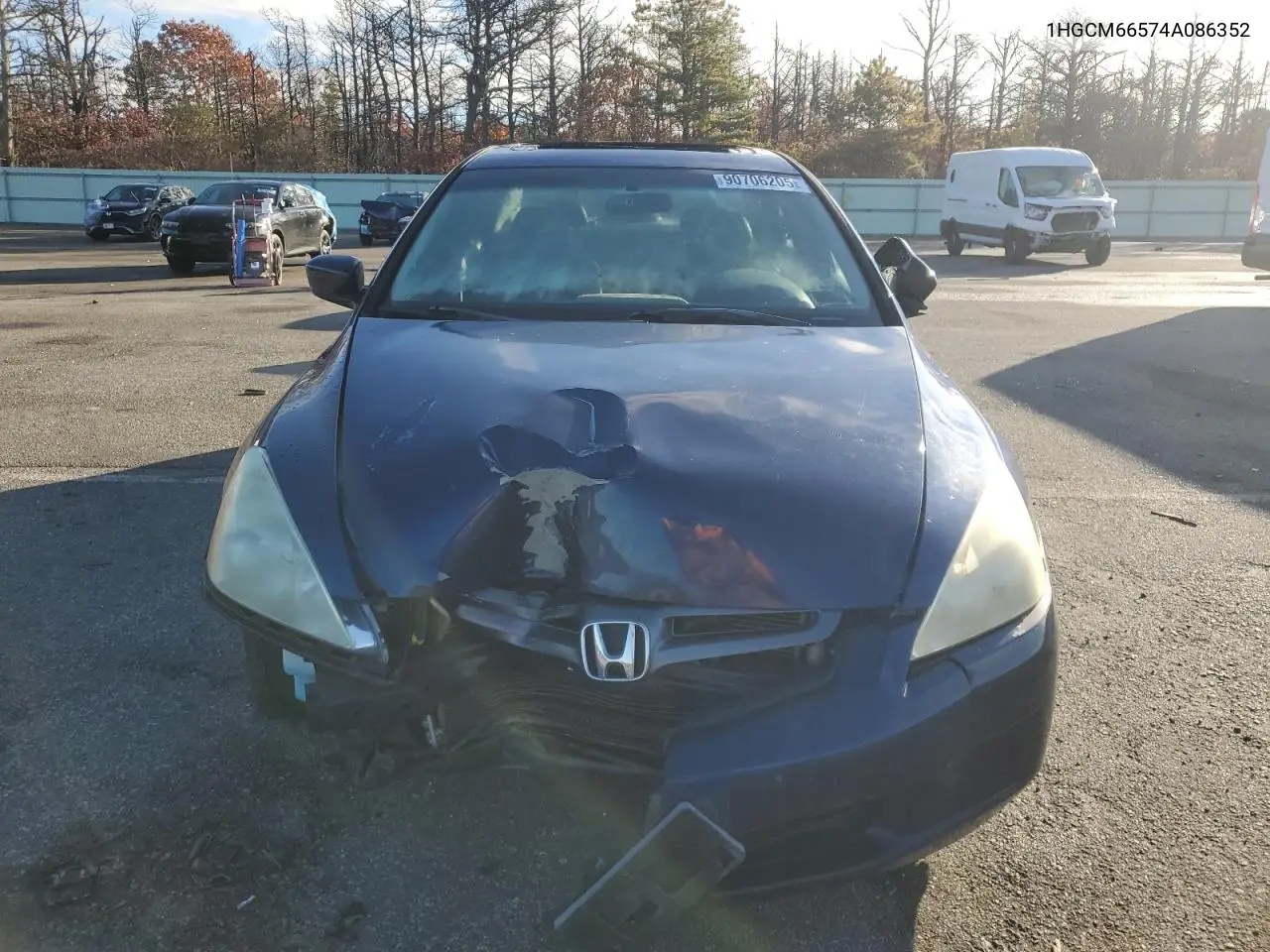 1HGCM66574A086352 2004 Honda Accord Ex