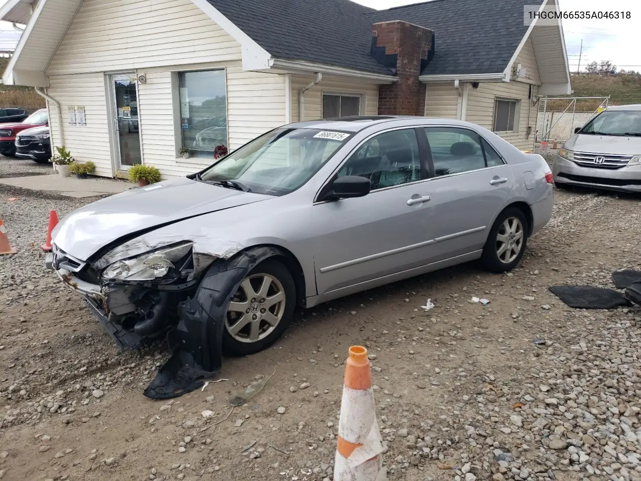 1HGCM66535A046318 2005 Honda Accord Ex
