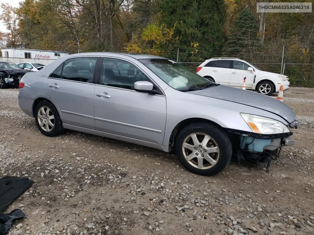 1HGCM66535A046318 2005 Honda Accord Ex