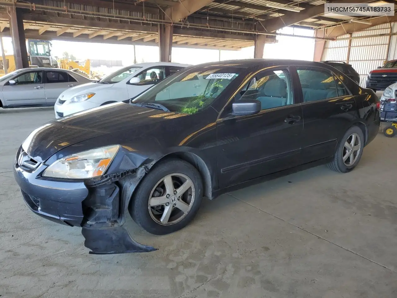 1HGCM56745A183733 2005 Honda Accord Ex