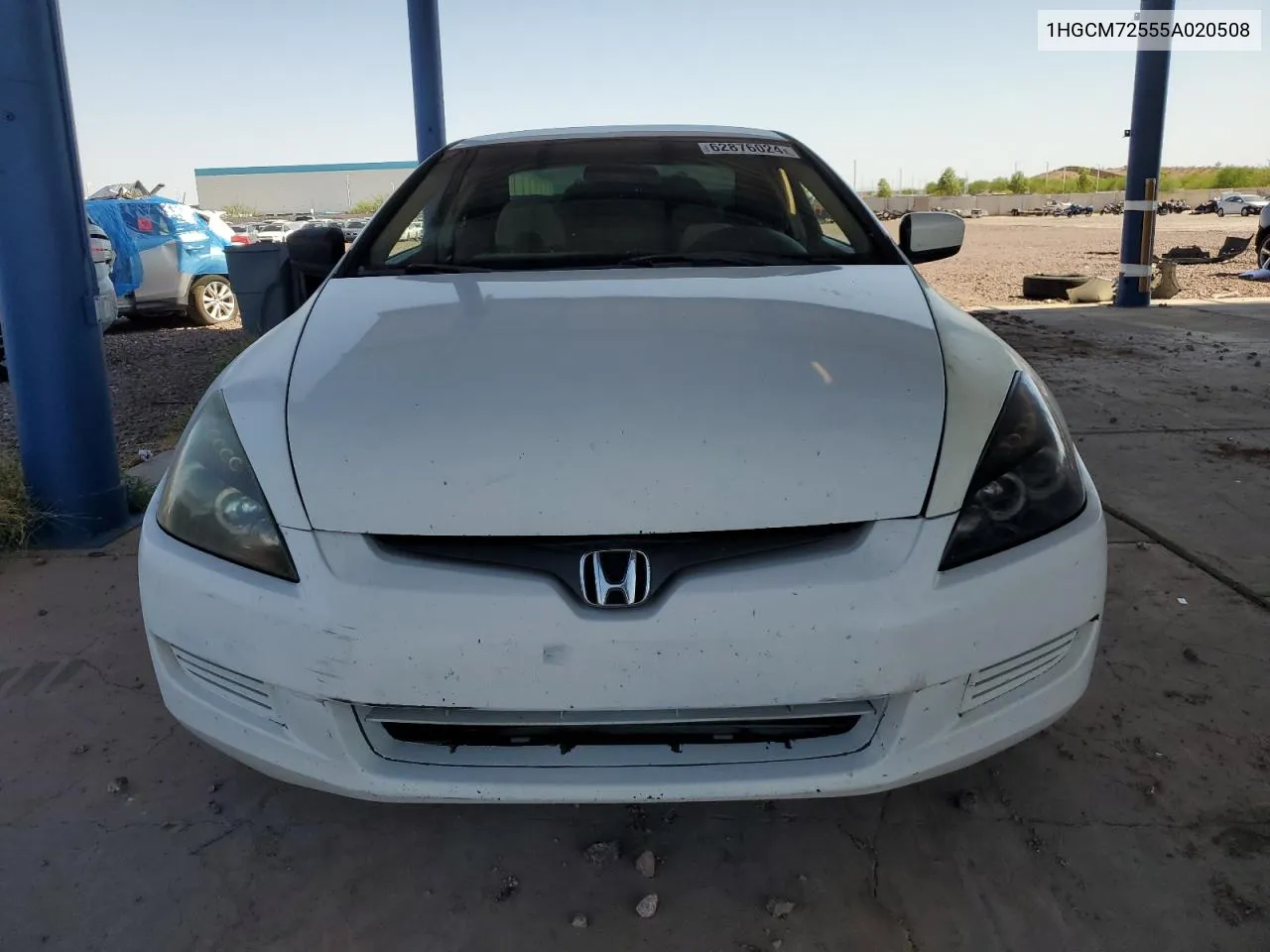 2005 Honda Accord Lx VIN: 1HGCM72555A020508 Lot: 62876024