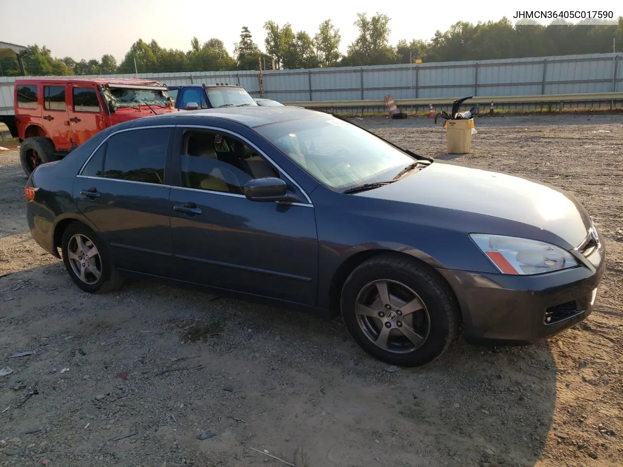 2005 Honda Accord Hybrid VIN: JHMCN36405C017590 Lot: 68968214