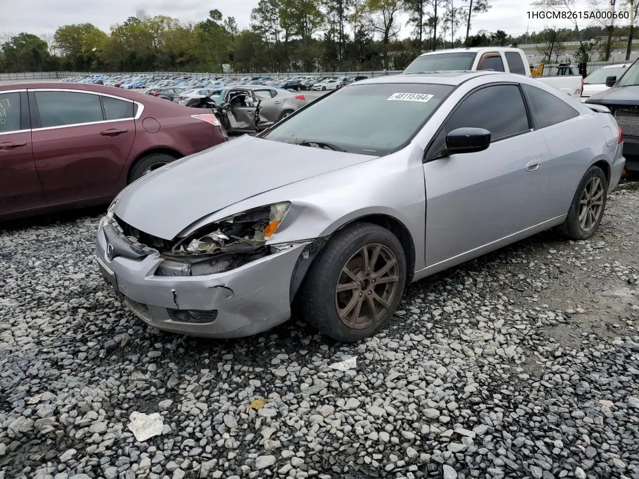 2005 Honda Accord Ex VIN: 1HGCM82615A000660 Lot: 69026814