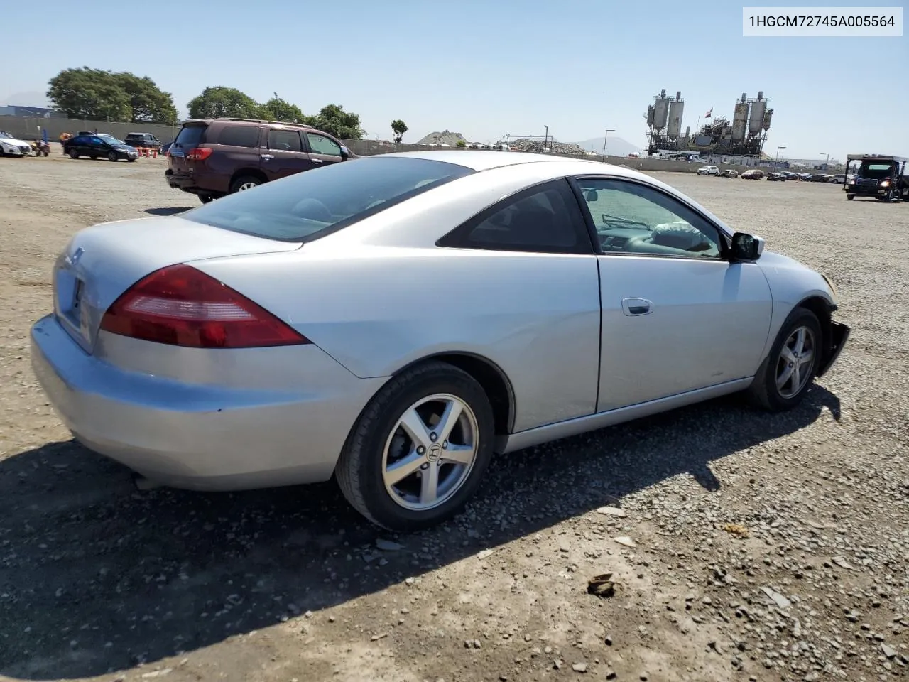 1HGCM72745A005564 2005 Honda Accord Ex