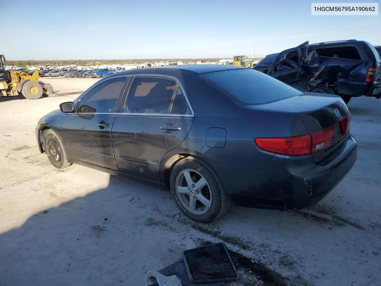 1HGCM56795A190662 2005 Honda Accord Ex