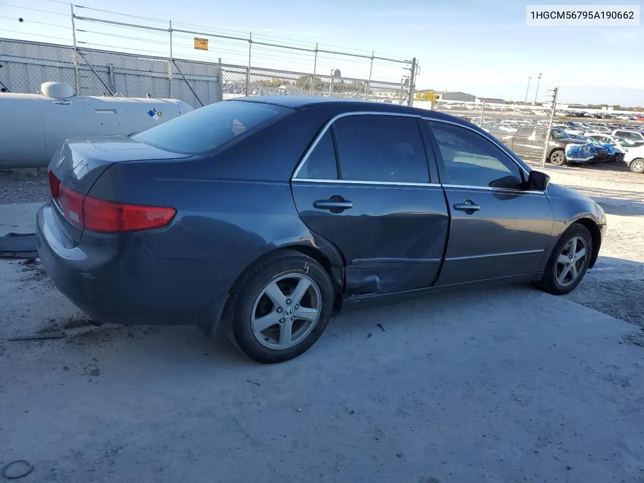 1HGCM56795A190662 2005 Honda Accord Ex