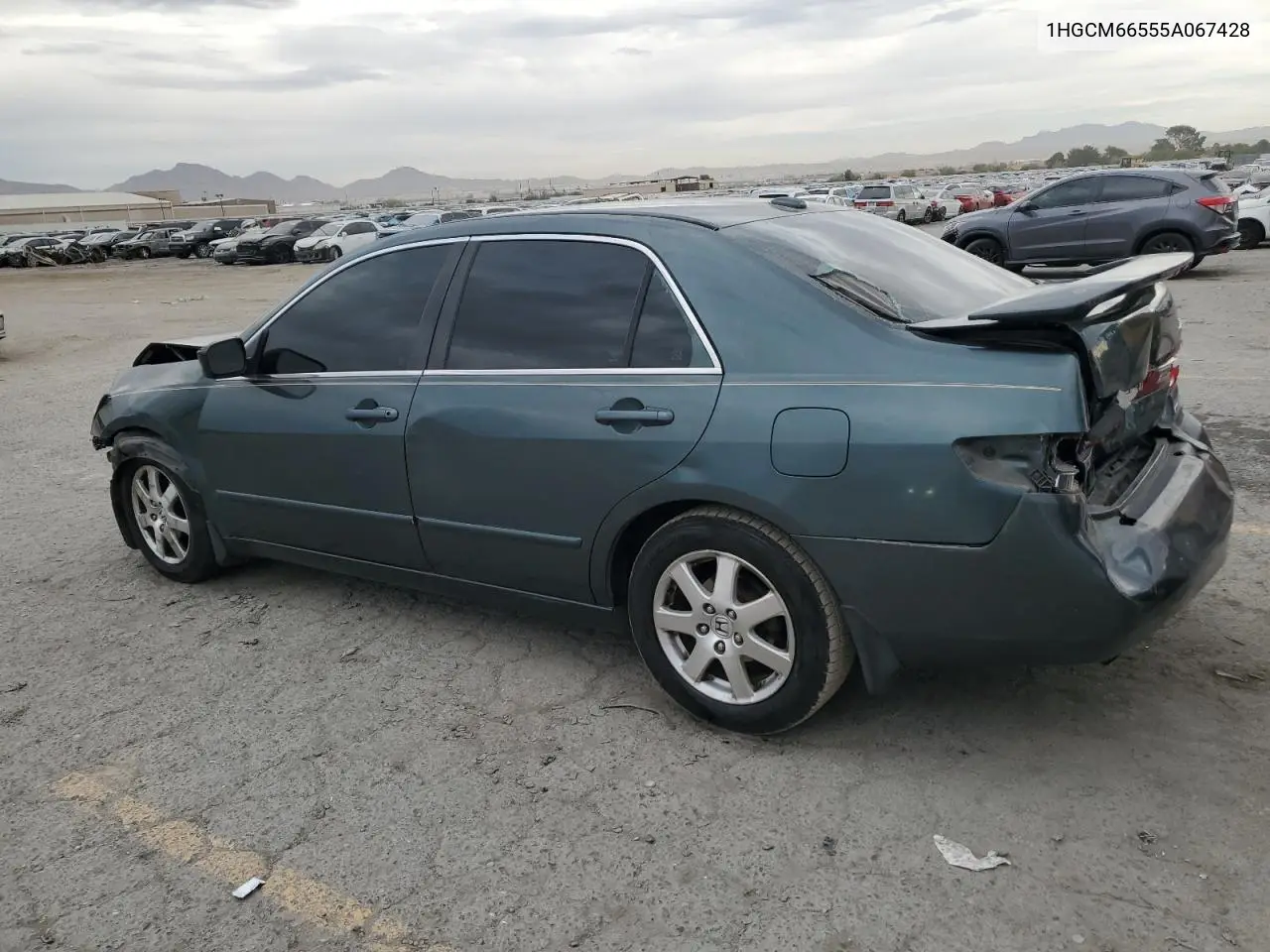 1HGCM66555A067428 2005 Honda Accord Ex