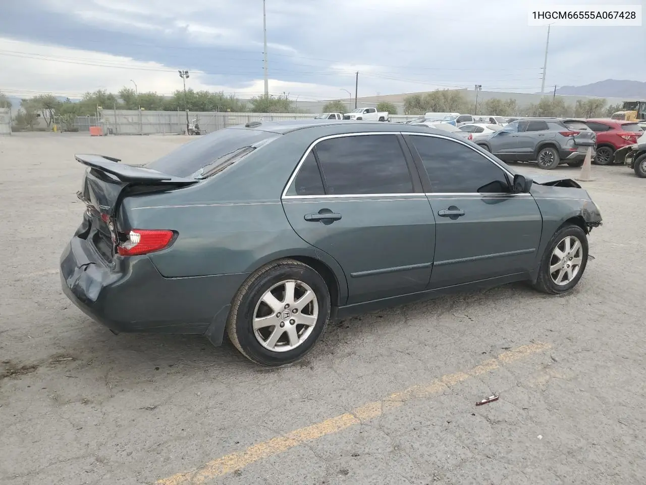 1HGCM66555A067428 2005 Honda Accord Ex