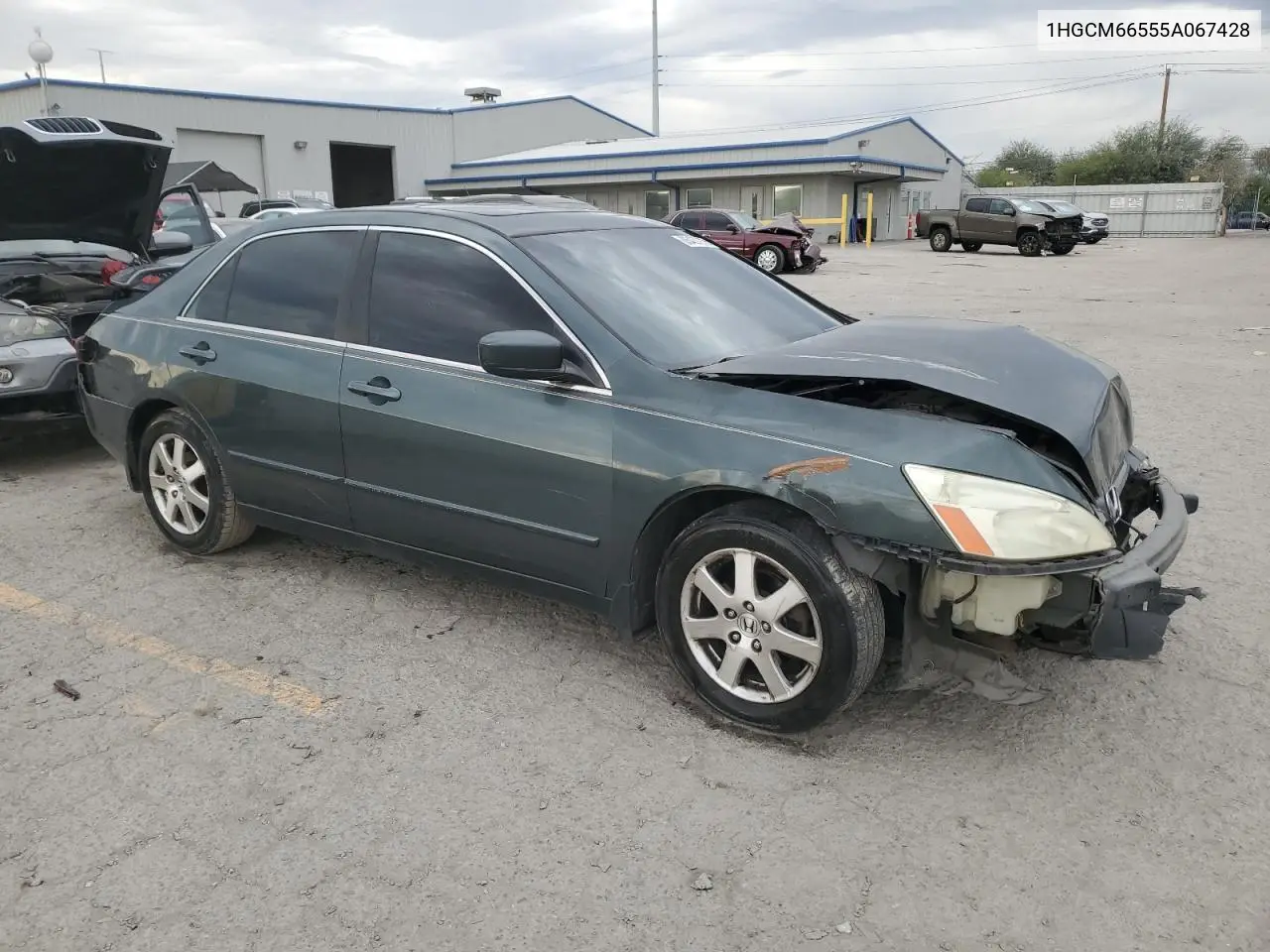 1HGCM66555A067428 2005 Honda Accord Ex
