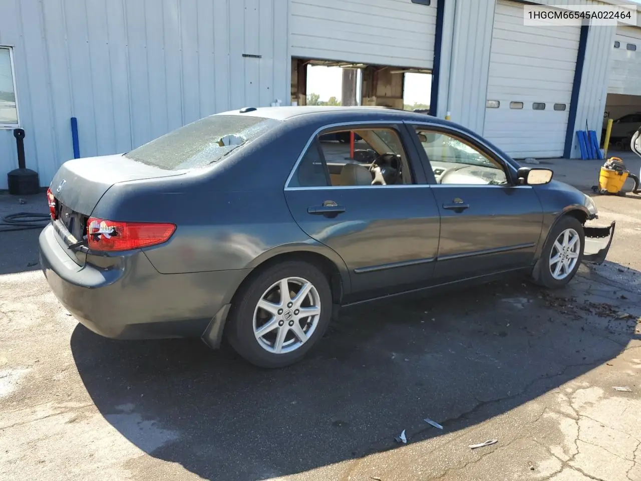1HGCM66545A022464 2005 Honda Accord Ex
