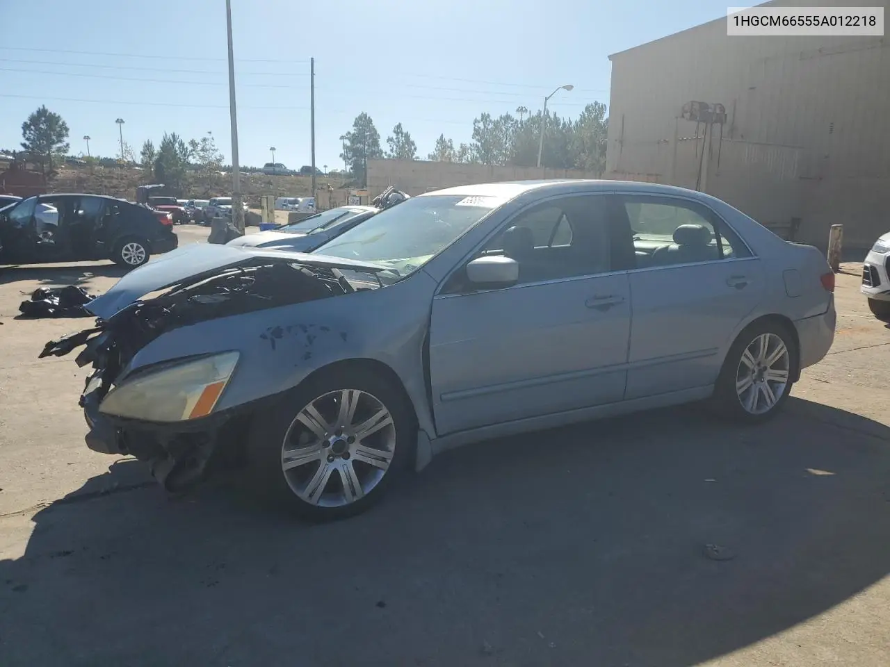 1HGCM66555A012218 2005 Honda Accord Ex