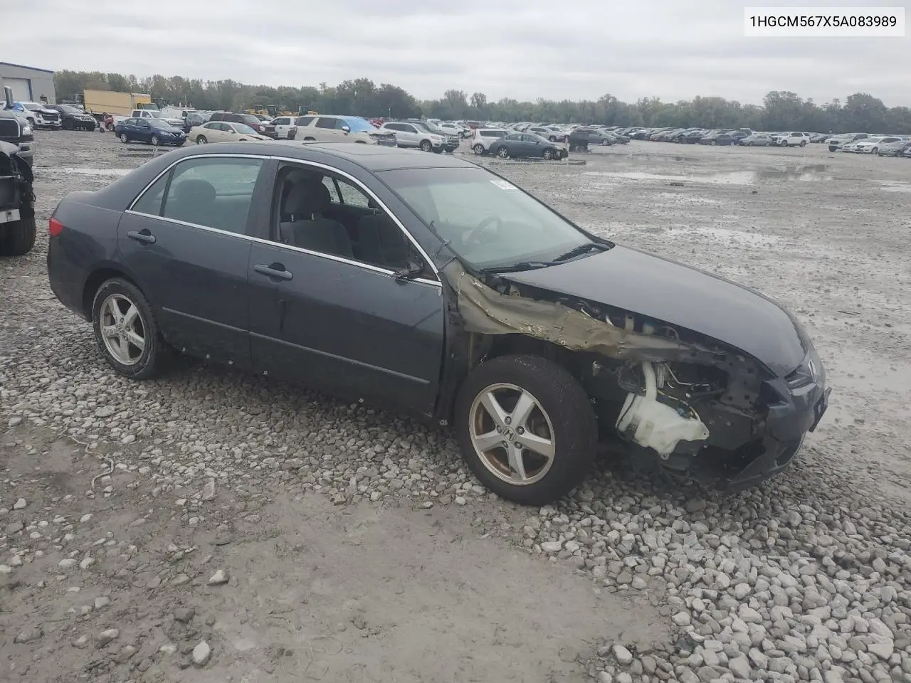 1HGCM567X5A083989 2005 Honda Accord Ex