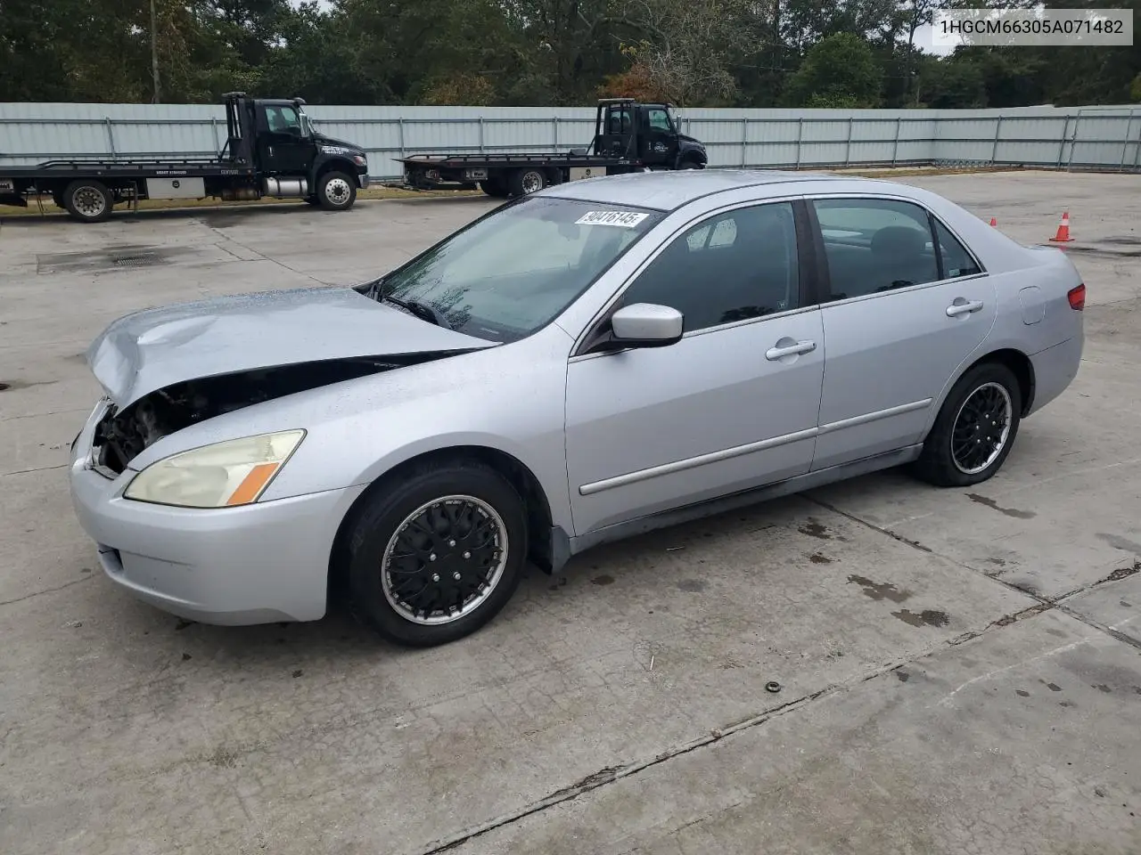 1HGCM66305A071482 2005 Honda Accord Lx
