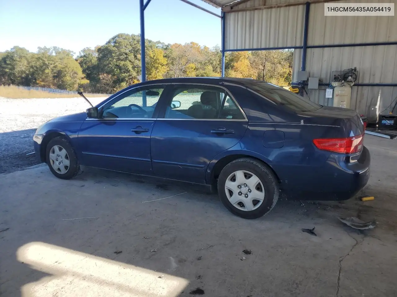 1HGCM56435A054419 2005 Honda Accord Lx