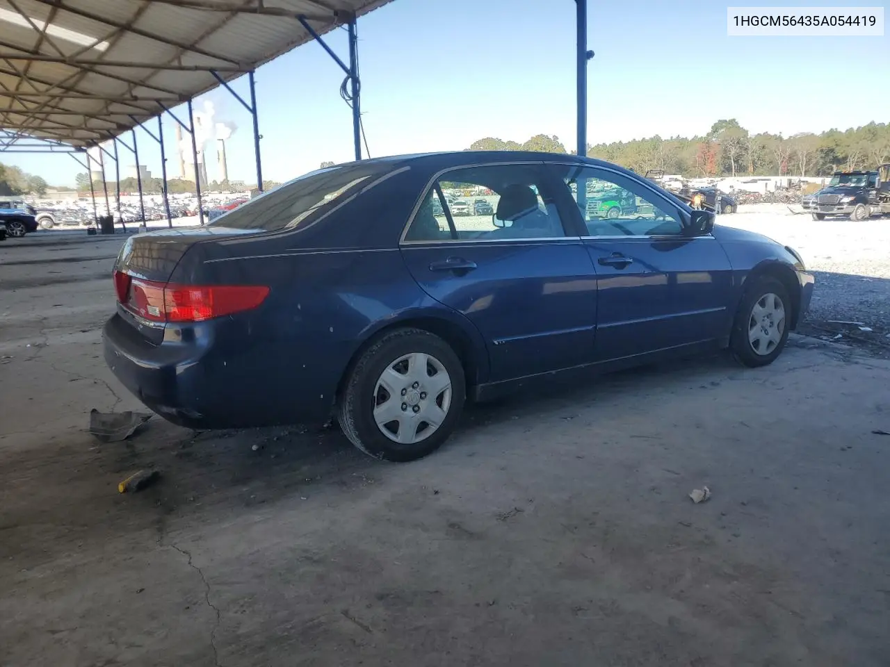 1HGCM56435A054419 2005 Honda Accord Lx