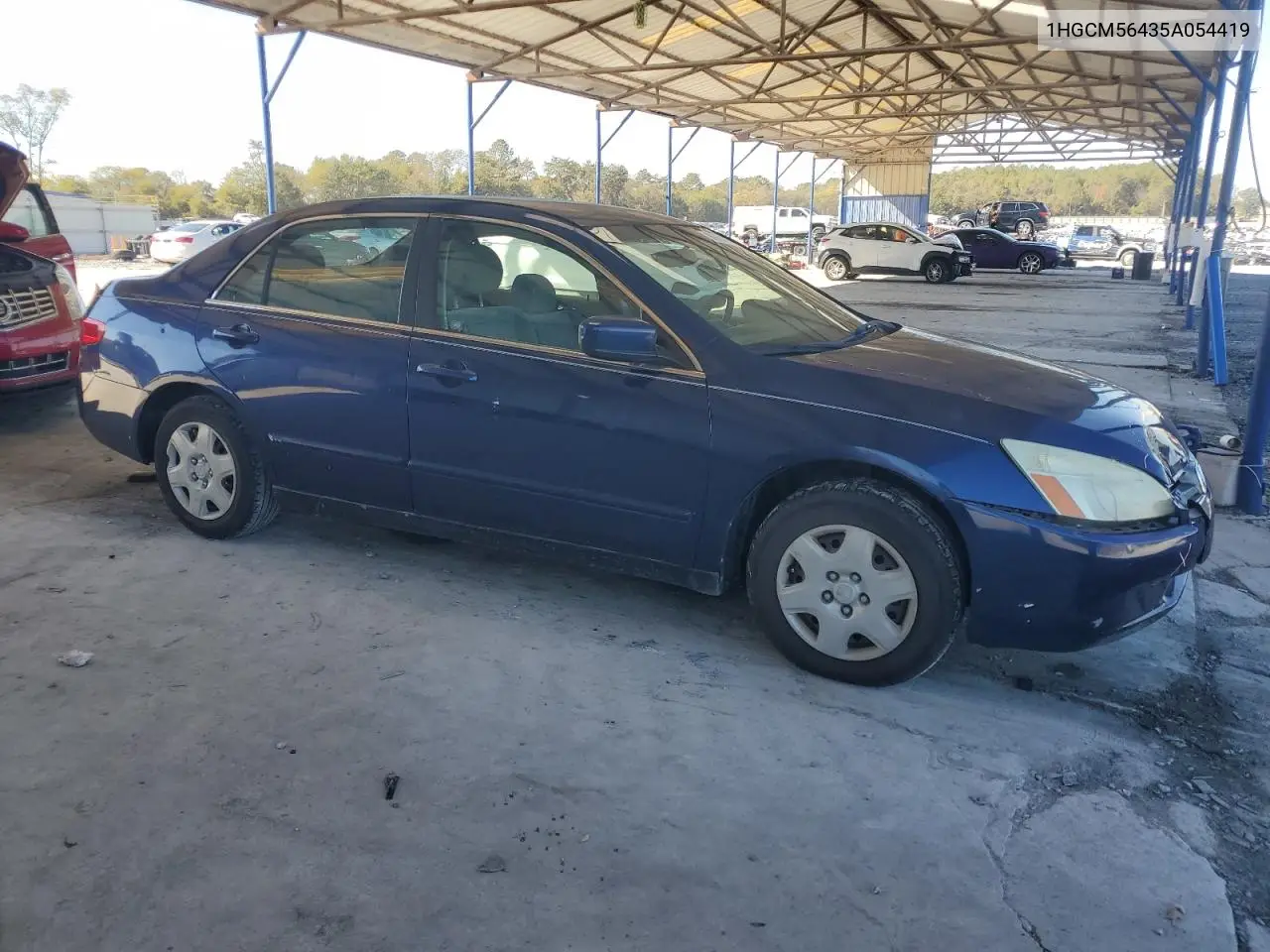 1HGCM56435A054419 2005 Honda Accord Lx