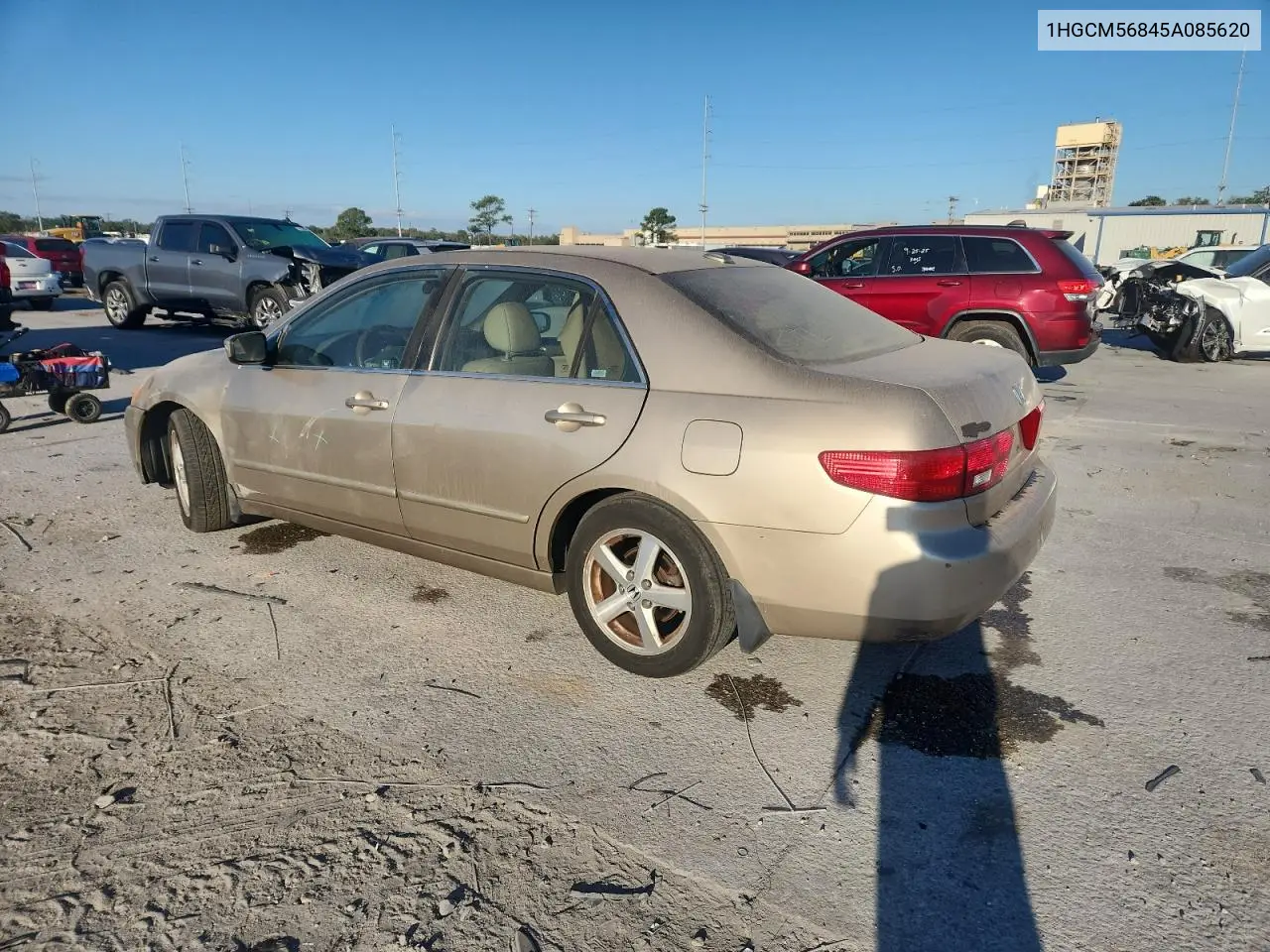1HGCM56845A085620 2005 Honda Accord Ex