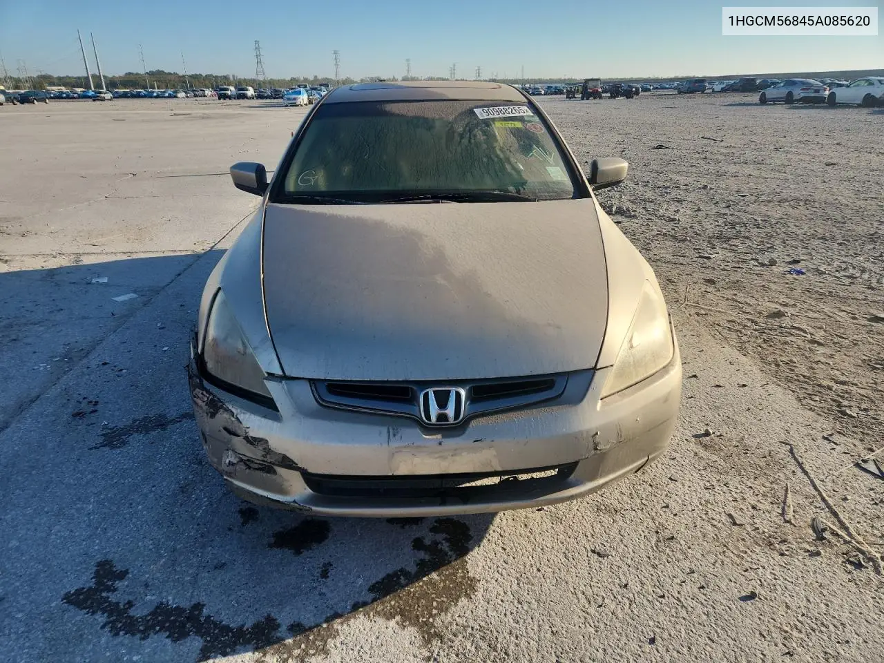 1HGCM56845A085620 2005 Honda Accord Ex