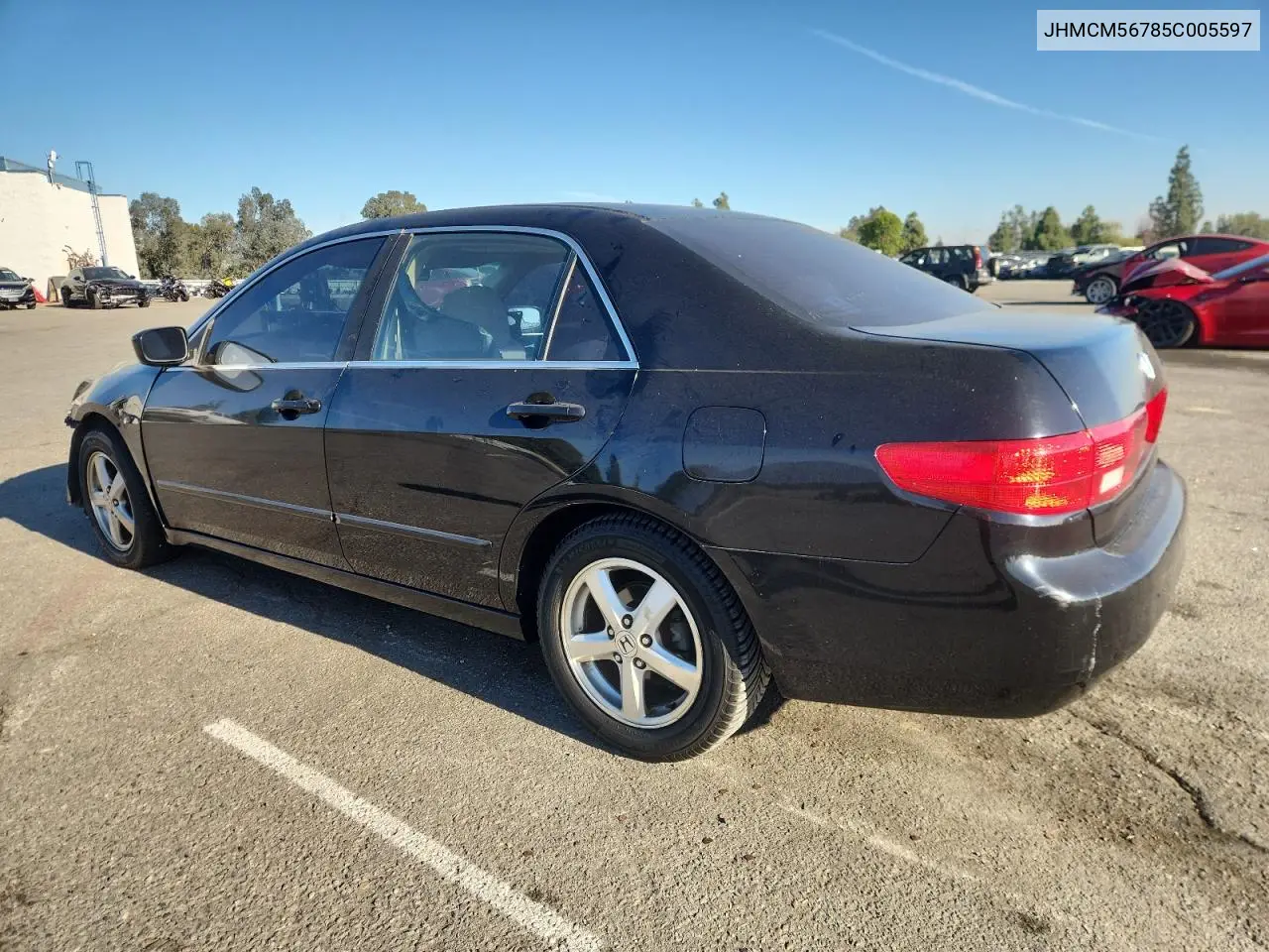 JHMCM56785C005597 2005 Honda Accord Ex