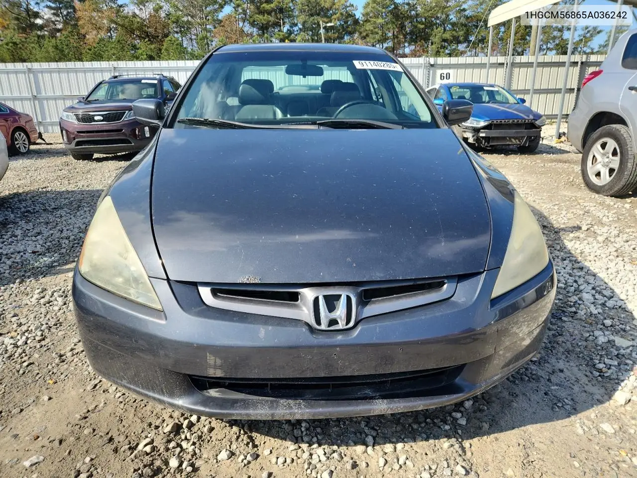 1HGCM56865A036242 2005 Honda Accord Ex