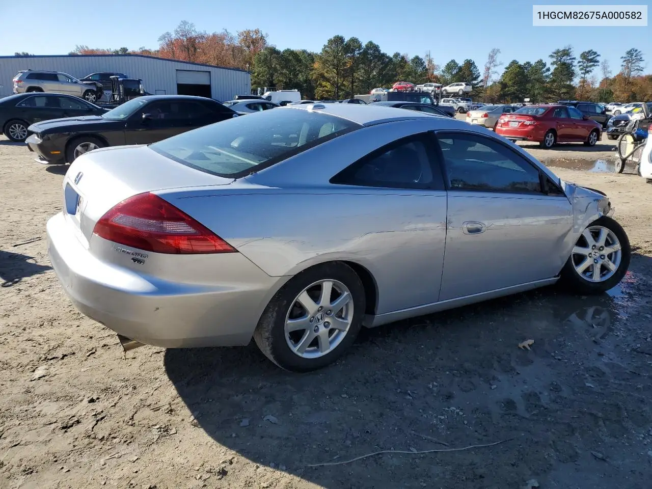 1HGCM82675A000582 2005 Honda Accord Ex
