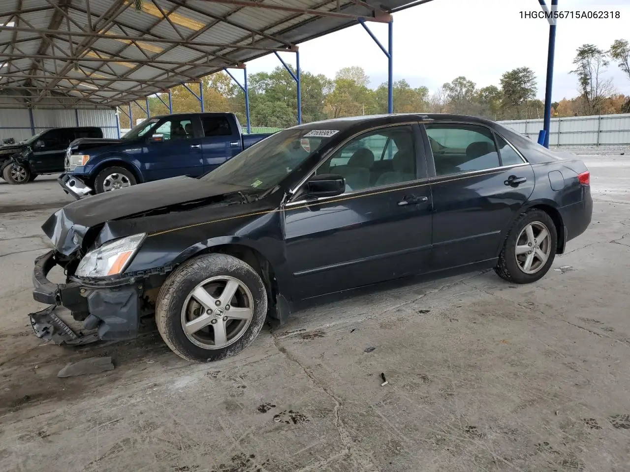1HGCM56715A062318 2005 Honda Accord Ex