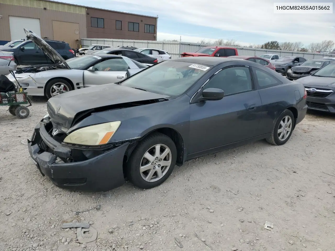 1HGCM82455A015662 2005 Honda Accord Se
